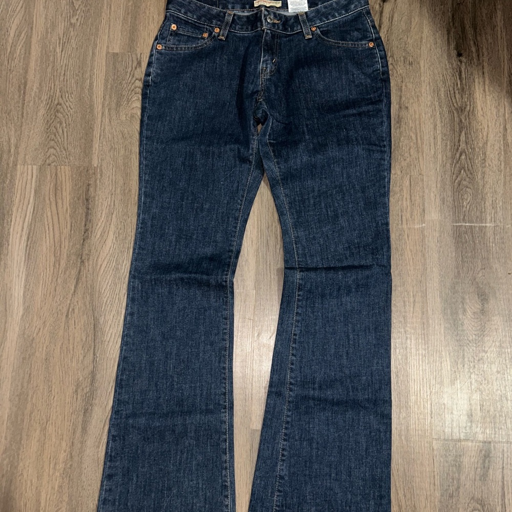 Levi's Dark Blue Flare Jeans